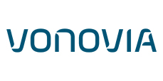 Blaues Logo von VONOVIA.